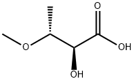 (2S,3R)-2-羟基-3-甲氧基丁酸 结构式