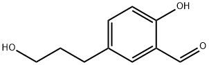 2-羟基-5-(3-羟丙基)苯甲醛 结构式