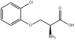 O-(2-Chlorophenyl)-L-serine 结构式