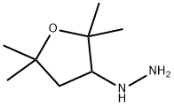 (2,2,5,5-四甲基四氢呋喃-3-基)肼 结构式