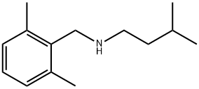 N-(2,6-二甲基苄基)-3-甲基丁-1-胺 结构式