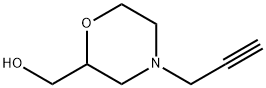 2-Morpholinemethanol,4-(2-propyn-1-yl)- 结构式
