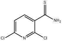 3-Pyridinecarbothioamide, 2,6-dichloro- 结构式