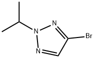 4-溴-2-异丙基-2H-1,2,3-三唑 结构式