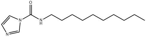 N-癸基-1H-咪唑-1-甲酰胺 结构式
