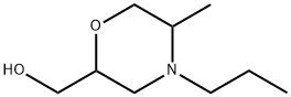 2-Morpholinemethanol, 5-methyl-4-propyl- 结构式