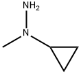 1-环丙基-1-甲基肼 结构式