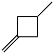 Cyclobutane, 1-methyl-3-methylene- 结构式