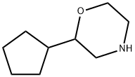 2-环戊基吗啉 结构式