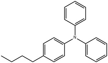 Benzenamine, 4-butyl-N,N-diphenyl- 结构式