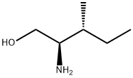 (2R,3R)-2-氨基-3-甲基戊-1-醇 结构式