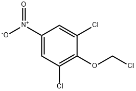 1,3-二氯-2-(氯甲氧基)-5-硝基苯 结构式