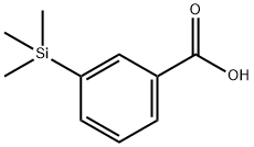 3-(三甲硅基)苯甲酸 结构式