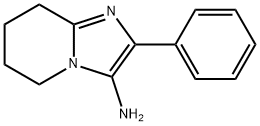 2-苯基-5,6,7,8-四氢咪唑并[1,2-A]吡啶-3-胺 结构式