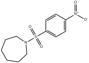 1H-Azepine, hexahydro-1-[(4-nitrophenyl)sulfonyl]- 结构式