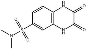 N,N-dimethyl-2,3-dioxo-1,2,3,4-tetrahydroquinoxaline-6-sulfonamide 结构式