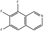 6,7,8-三氟异喹啉 结构式