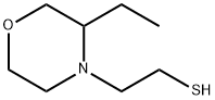 4-Morpholineethanethiol, 3-ethyl- 结构式