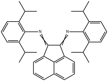 1,2-双-[(2,6-二异丙基苯基)亚氨基]苊 结构式