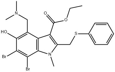 Arbidol Impurity I 结构式