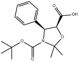 多西他赛杂质4(恶唑烷4S,5S异构体) 结构式