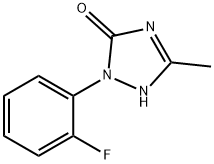 氟代三唑啉酮 结构式