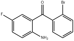 Methanone, (2-amino-5-fluorophenyl)(2-bromophenyl)- 结构式