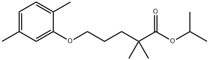 Gemfibrozil Isopropyl Ester 结构式