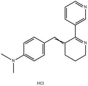 DMAB-ANABASEINE DIHYDROCHLORIDE 结构式