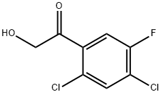 2'-羟基-2,4-二氯-5-氟苯乙酮 结构式