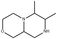 Pyrazino[2,1-c][1,4]oxazine, octahydro-6,7-dimethyl- 结构式