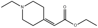 Acetic acid, 2-(1-ethyl-4-piperidinylidene)-, ethyl ester 结构式