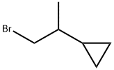 (1-溴丙-2-基)环丙烷 结构式