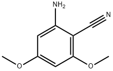Benzonitrile, 2-amino-4,6-dimethoxy- 结构式