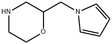 Morpholine, 2-(1H-pyrrol-1-ylmethyl)- 结构式