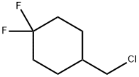 Cyclohexane, 4-(chloromethyl)-1,1-difluoro- 结构式