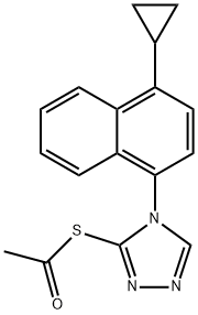 LESINURAD杂质12 结构式