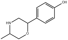 Phenol, 4-(5-methyl-2-morpholinyl)- 结构式