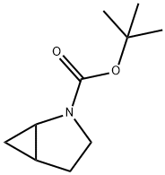 2-氮杂双环[3.1.0]己烷-2-羧酸叔丁酯 结构式