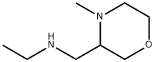 3-Morpholinemethanamine, N-ethyl-4-methyl- 结构式
