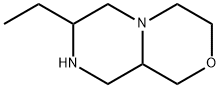 Pyrazino[2,1-c][1,4]oxazine, 7-ethyloctahydro- 结构式