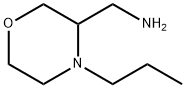 3-Morpholinemethanamine, 4-propyl- 结构式