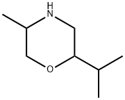 Morpholine, 5-methyl-2-(1-methylethyl)- 结构式