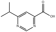 6-异丙基嘧啶-4-羧酸 结构式