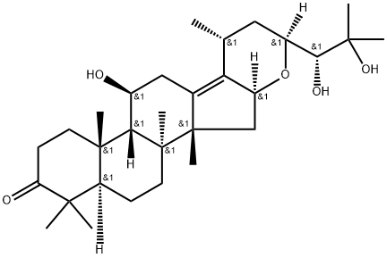 泽泻醇F 结构式