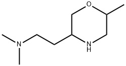 3-Morpholineethanamine, N,N,6-trimethyl 结构式