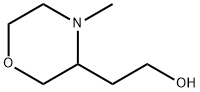 3-Morpholineethanol, 4-methyl- 结构式