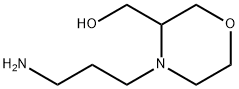 3-Morpholinemethanol, 4-(3-aminopropyl)- 结构式