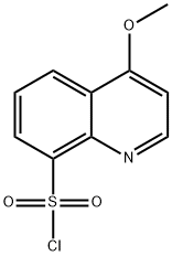4-甲氧基喹啉-8-磺酰氯 结构式