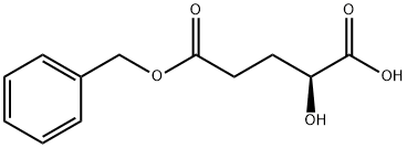 2S-5-苄氧基-2-羟基-5-氧代戊酸 结构式